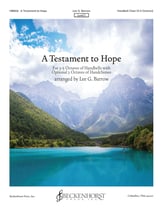 A Testament to Hope Handbell sheet music cover